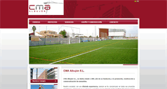 Desktop Screenshot of construcciones-cma.com