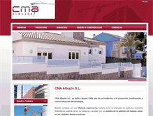 Tablet Screenshot of construcciones-cma.com